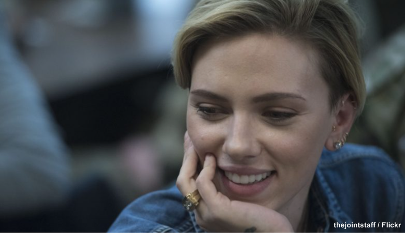 A atriz Scarlett Johansson
