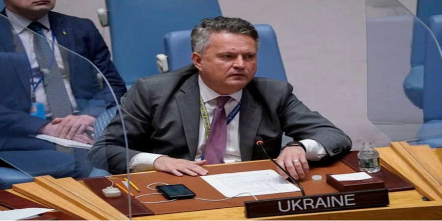 O Embaixador Extraordinário e Plenipotenciário Serhiy Kyslytsia dirigiu-se ao Conselho de Segurança da ONU sobre a situação na Ucrânia